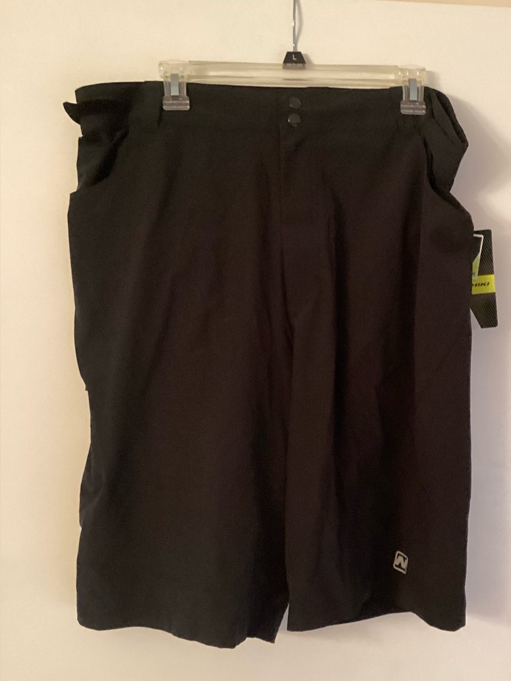 NWT!!  Men's XL Nishiki Black Bike Shorts